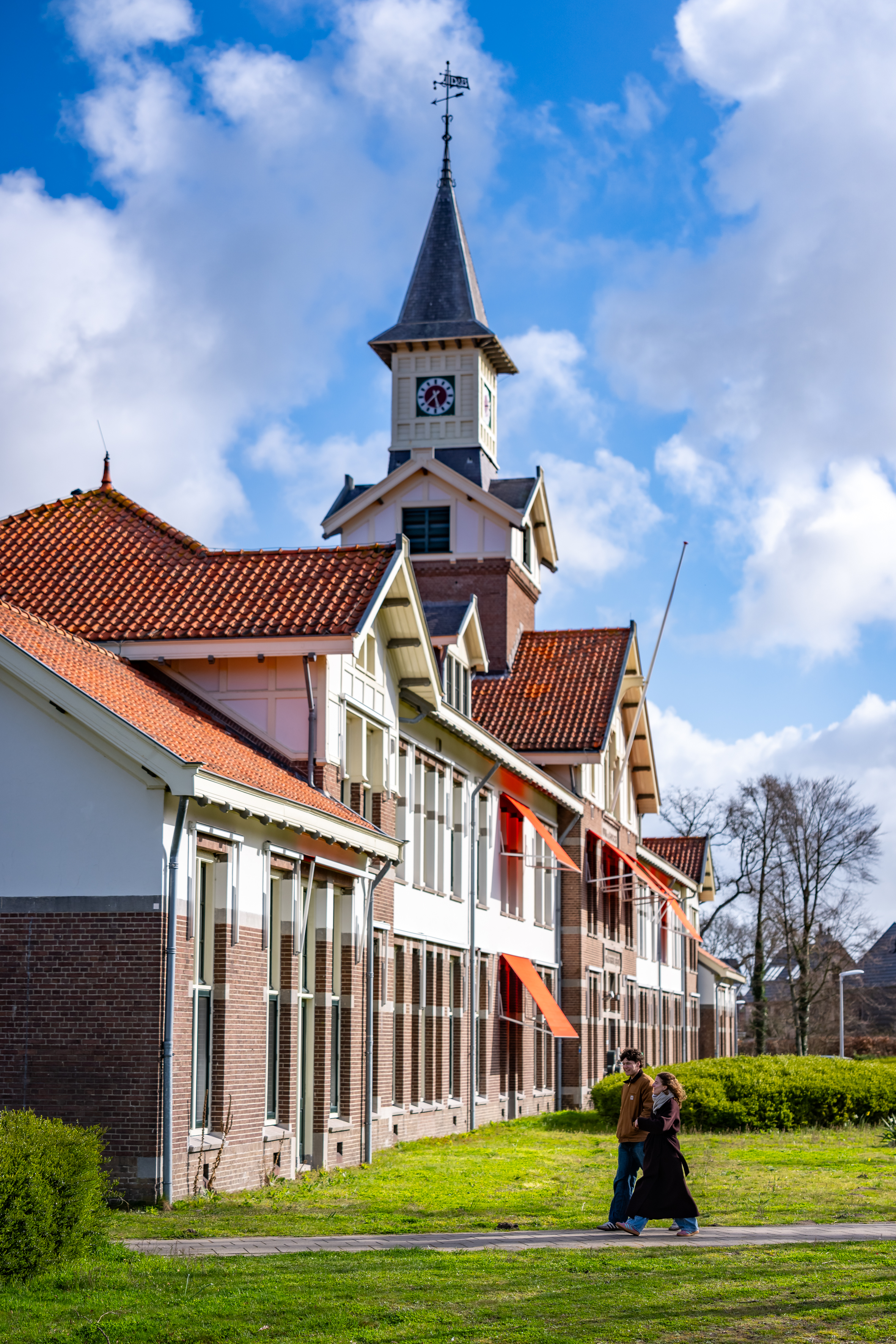Het oude administratiegebouw Castricum
